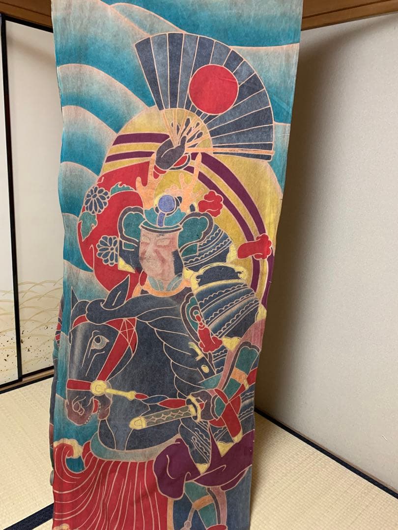 幟旗　男の子のお節句　武者絵