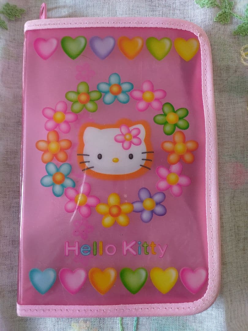 レトロ　希少　ハローキティ　カオハナ　マルチケース