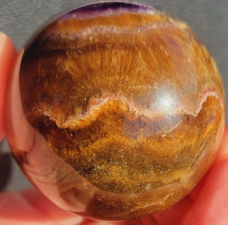 ！！激レア！！極上！水晶界の王者！！オーラライト23 スフィア天然石　50㎜超え