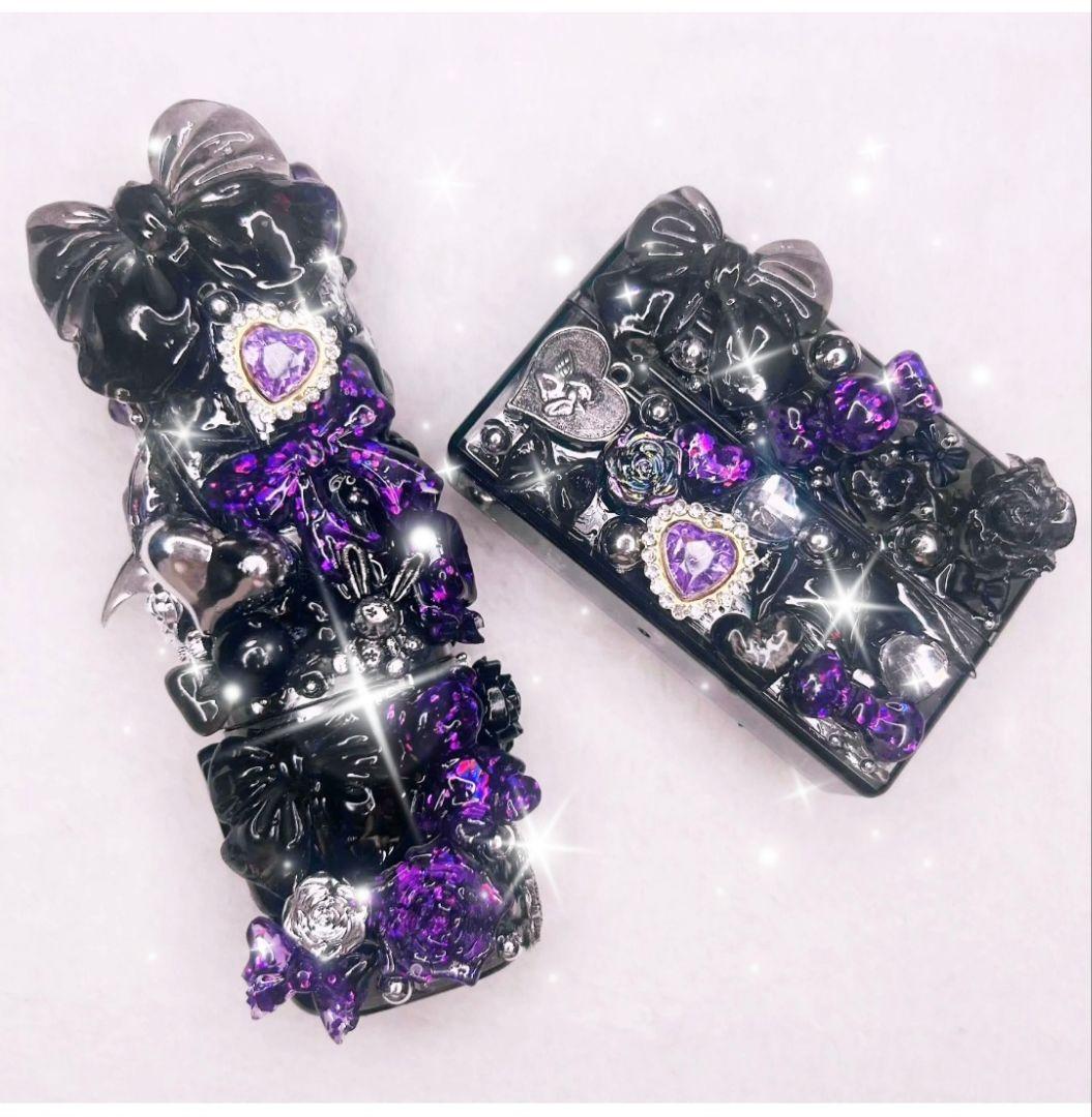 あ ゆうゆうメルカリ便☆iQOSイルマワンデコケースパープルセット