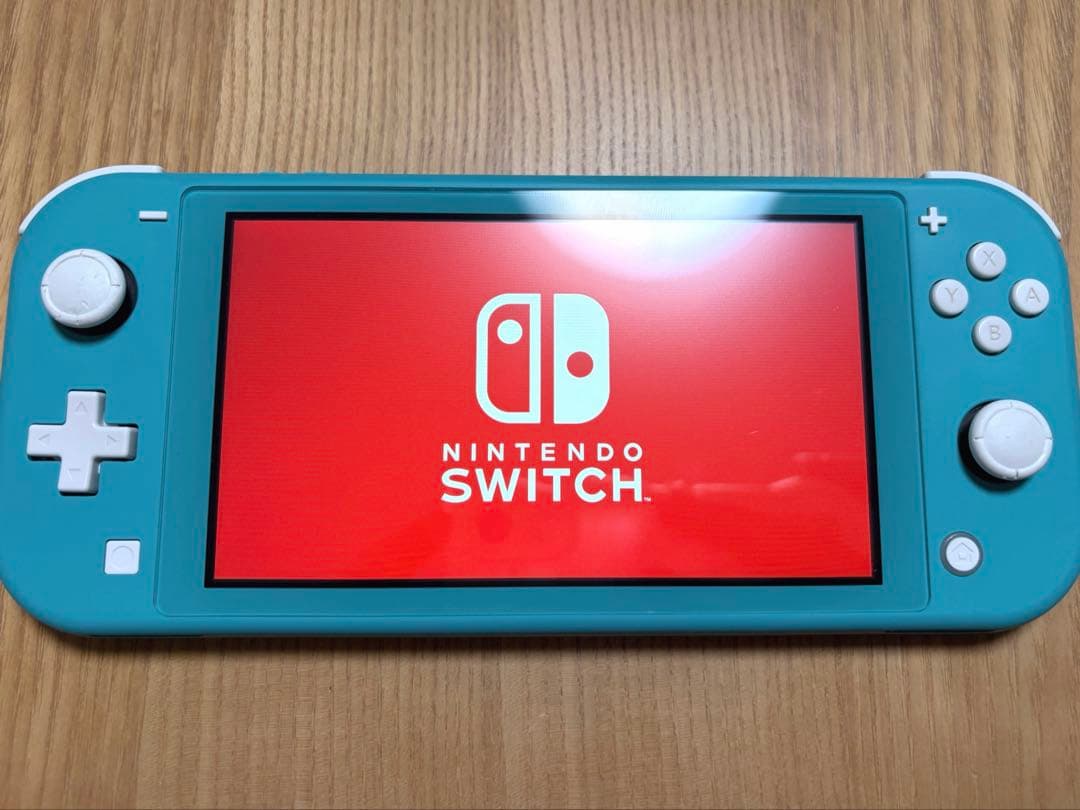 Nintendo Switch Lite ターコイズ 充電器 SDカード付き