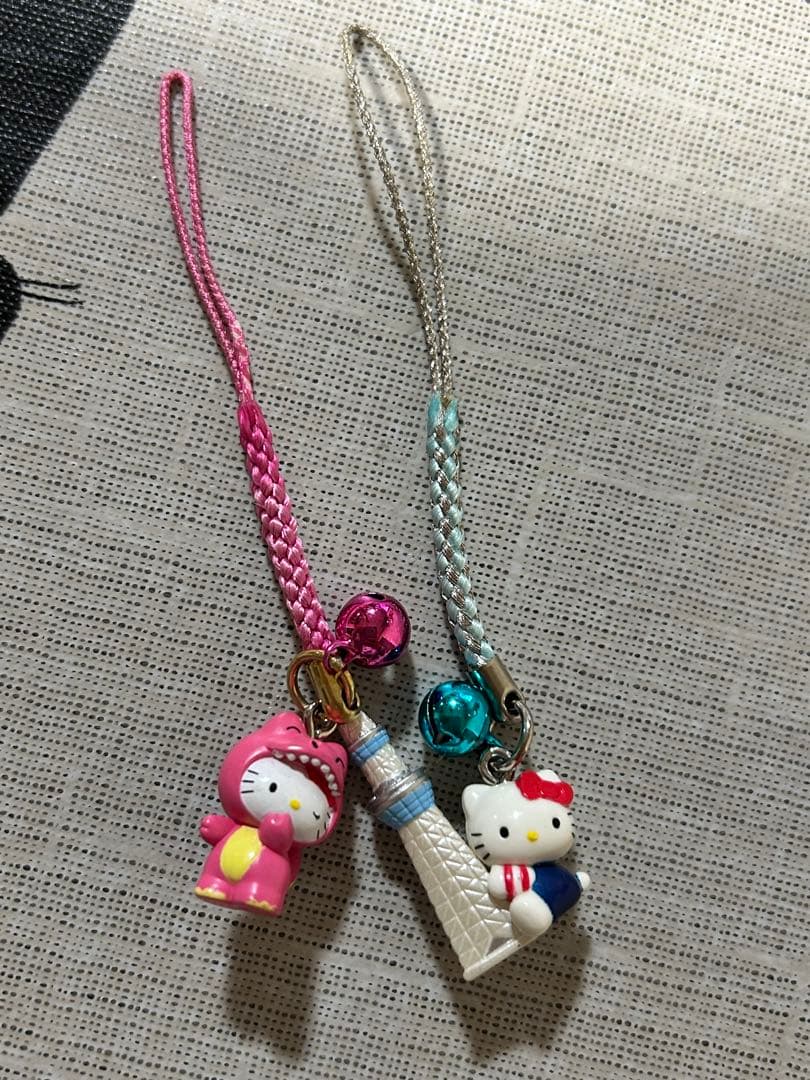 ご当地限定キティ根付け