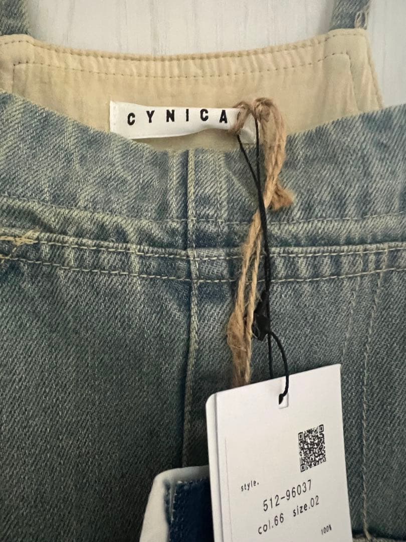 CYNICAL大人デニムサロペット⭐︎新品未使用⭐︎ブルー