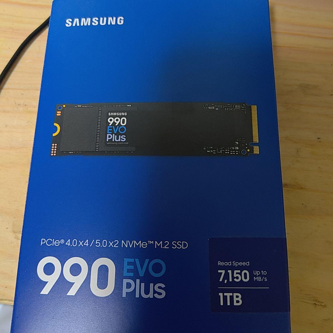 内蔵型SSD Samsung 990 EVO Plus 1TB SSD