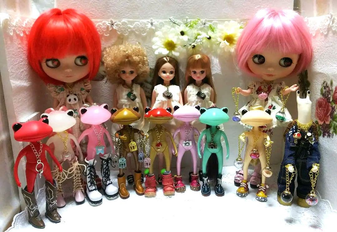 ワンダーフロッグ リカちゃん ブライス ドール用 アクセサリー ハンドメイド