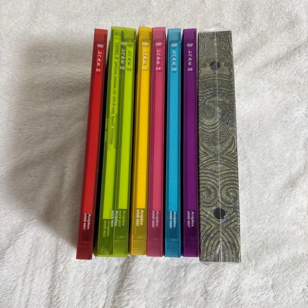 レベルE 初回版全6巻DVDセット