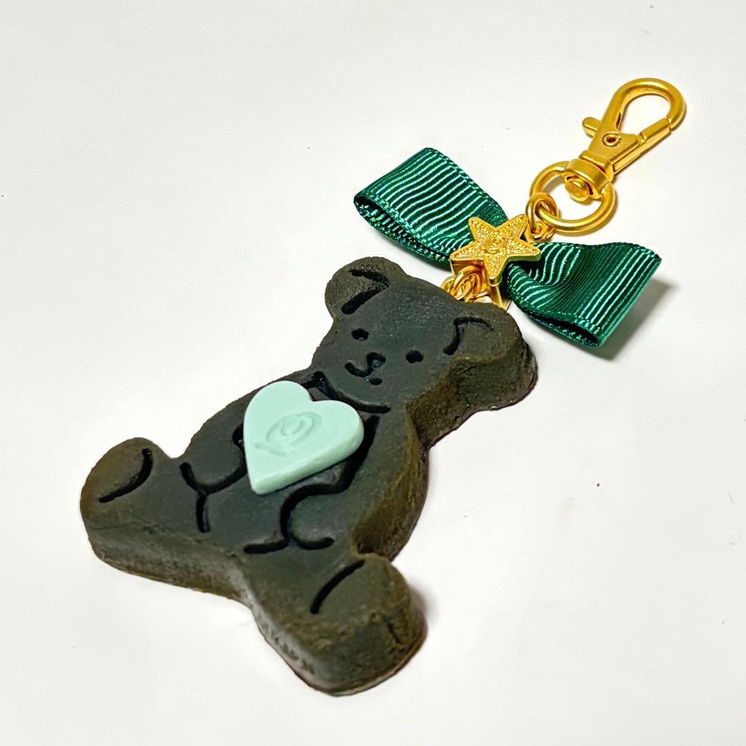 【未使用】Q-pot.×カードキャプターさくら　小狼のテディベアクッキーチャーム