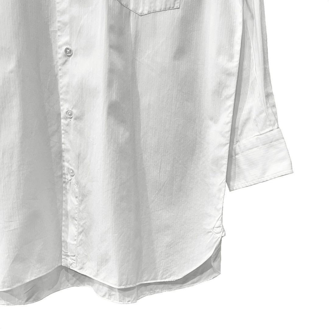 90s Christian DIOR コットンソリッドシャツ 名作 HOMME