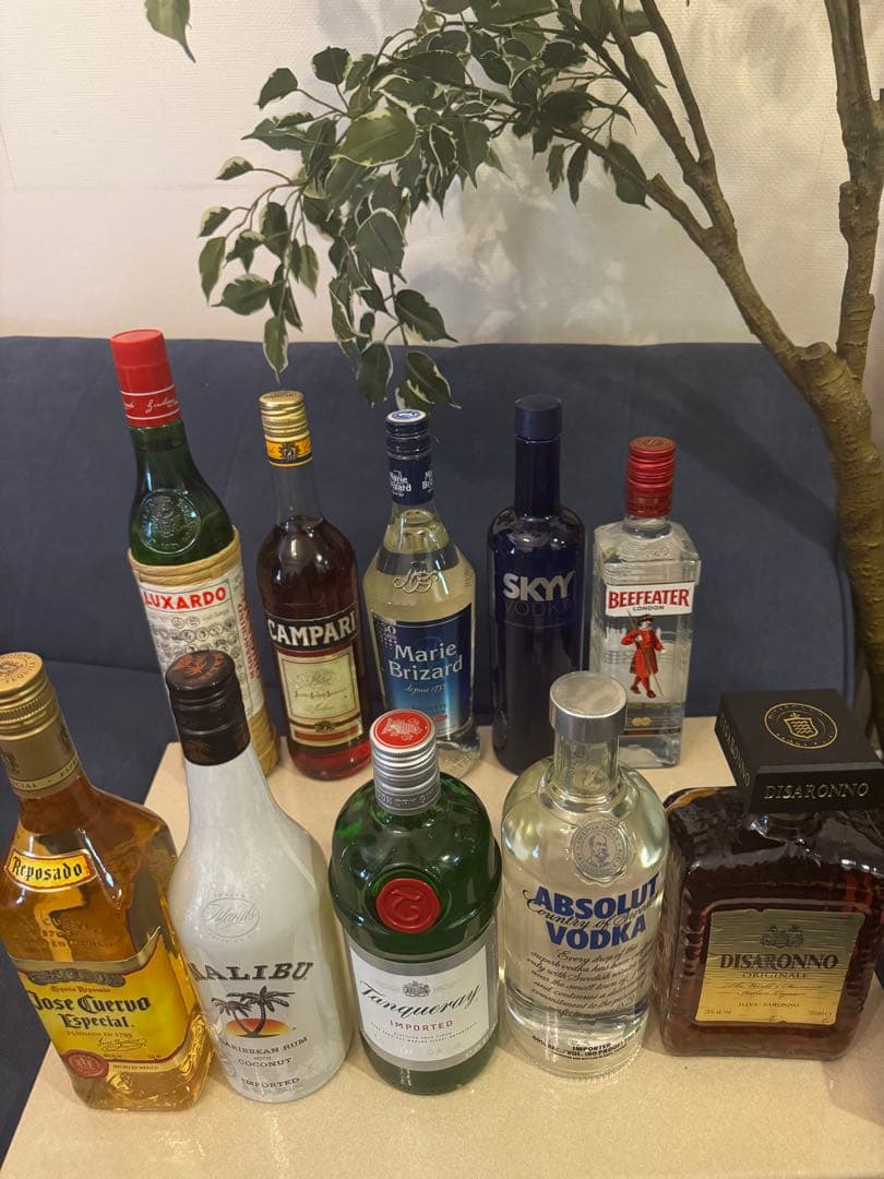 BAR スピリッツ・リキュールセット 各種 ジン、ウォッカ、テキーラ