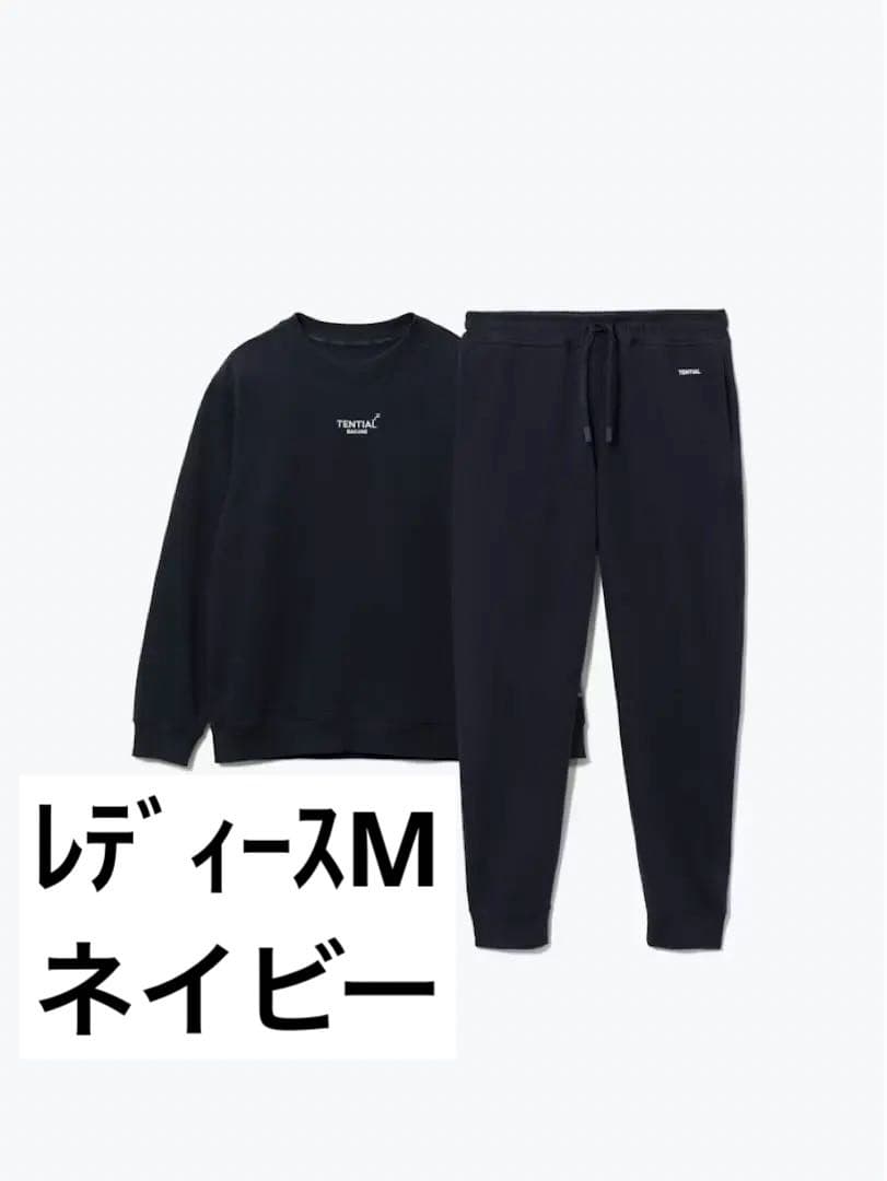 新品未使用　 BAKUNE スウェット上下　レディース Mサイズ　ネイビー