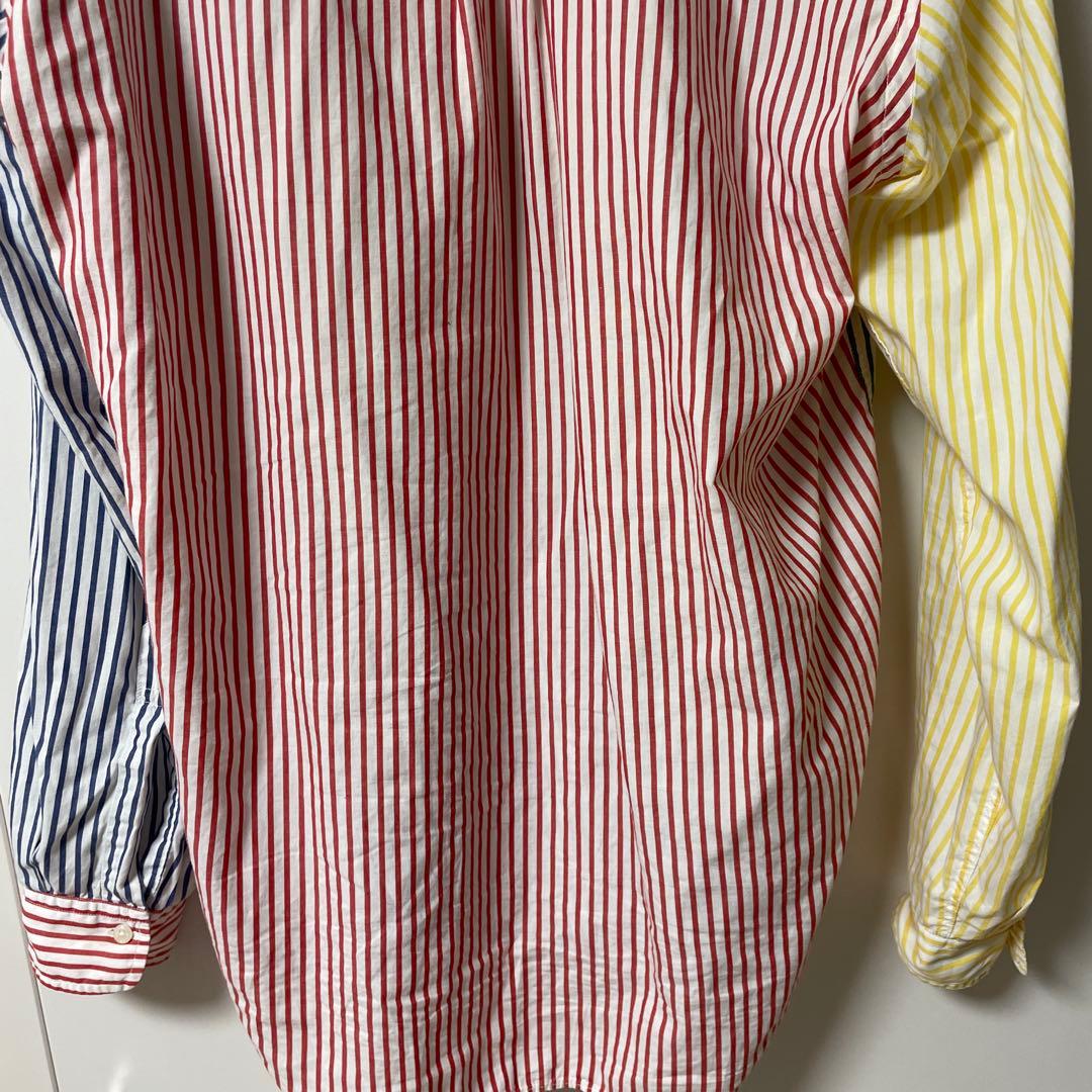 1990s Brooks Brothers-crazy stripe シャツ