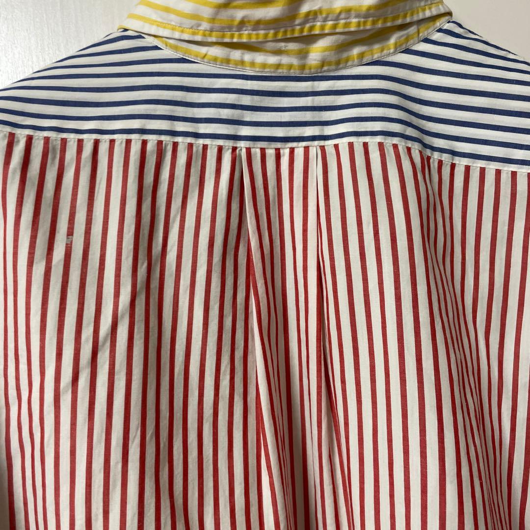 1990s Brooks Brothers-crazy stripe シャツ