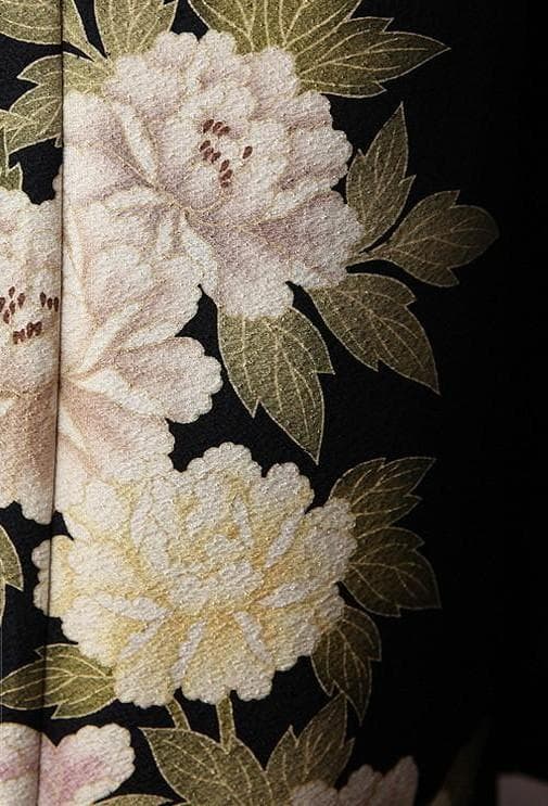 コムサ・デ・モード　正絹　7歳 女の子 着物 七五三 7-016