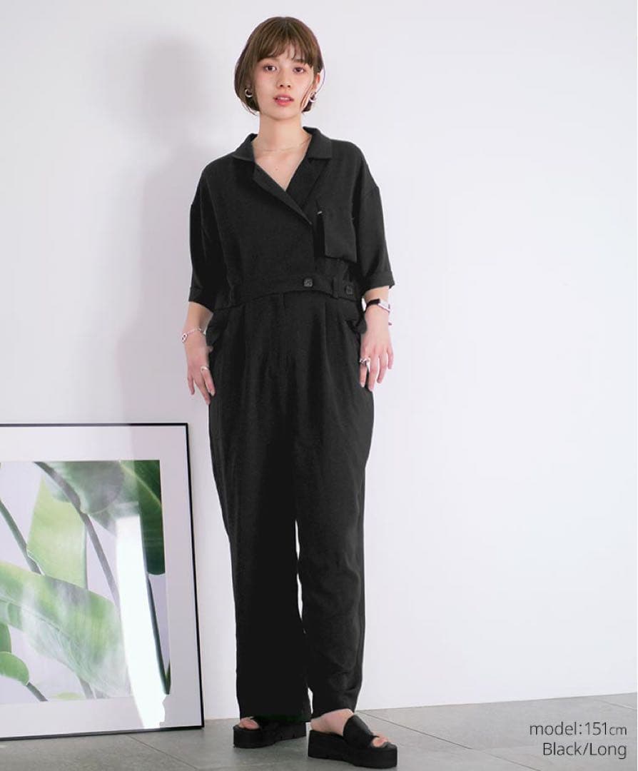 【❁︎てぃこ❁︎プロフ必読です!!です】アンリアン　テーラードツナギ