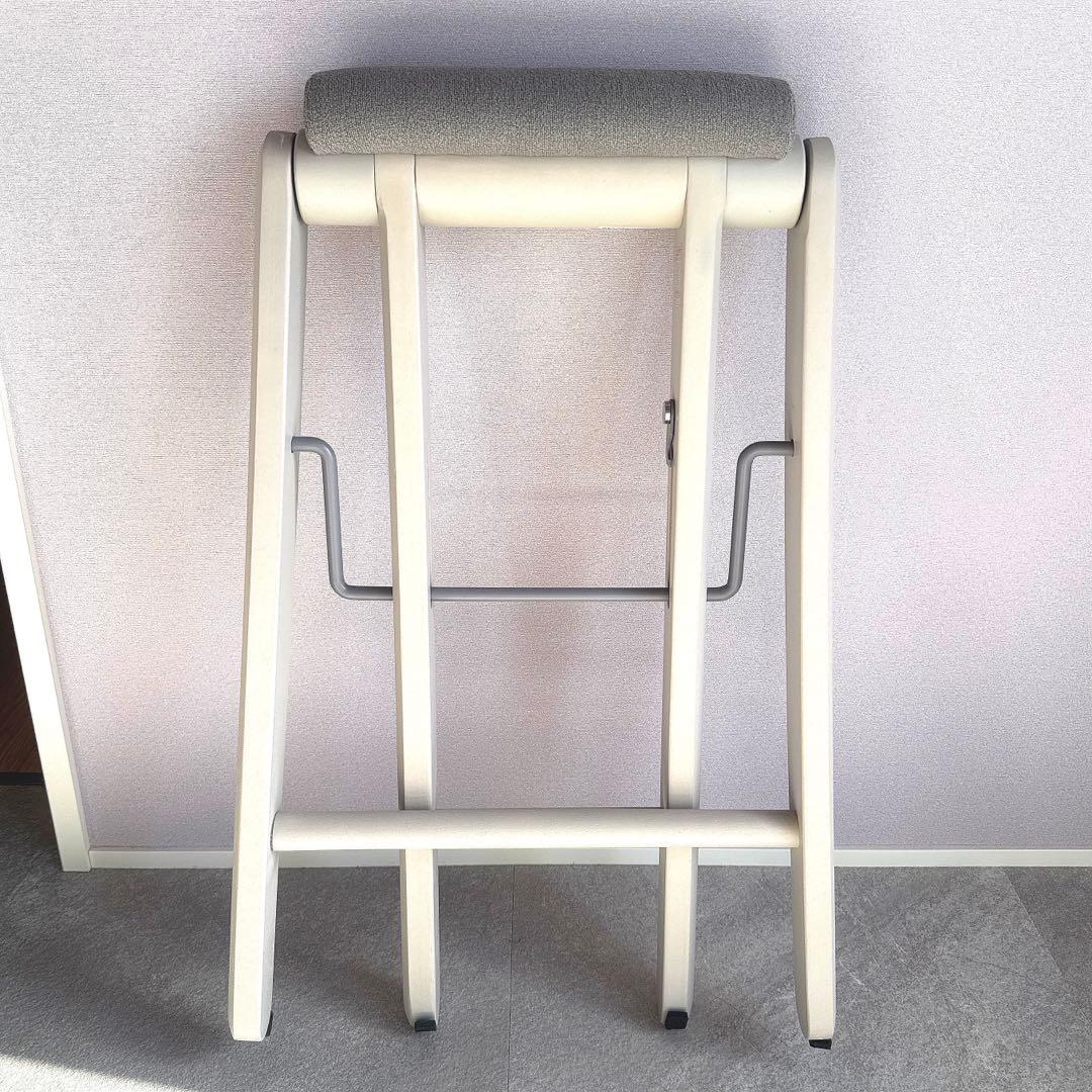 美品 TITTO ハイチェア フォールディングスツール カウンターチェア