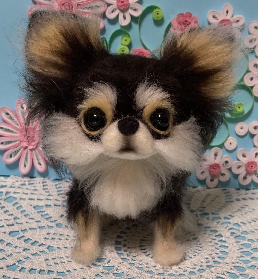 羊毛フェルト　チワワ