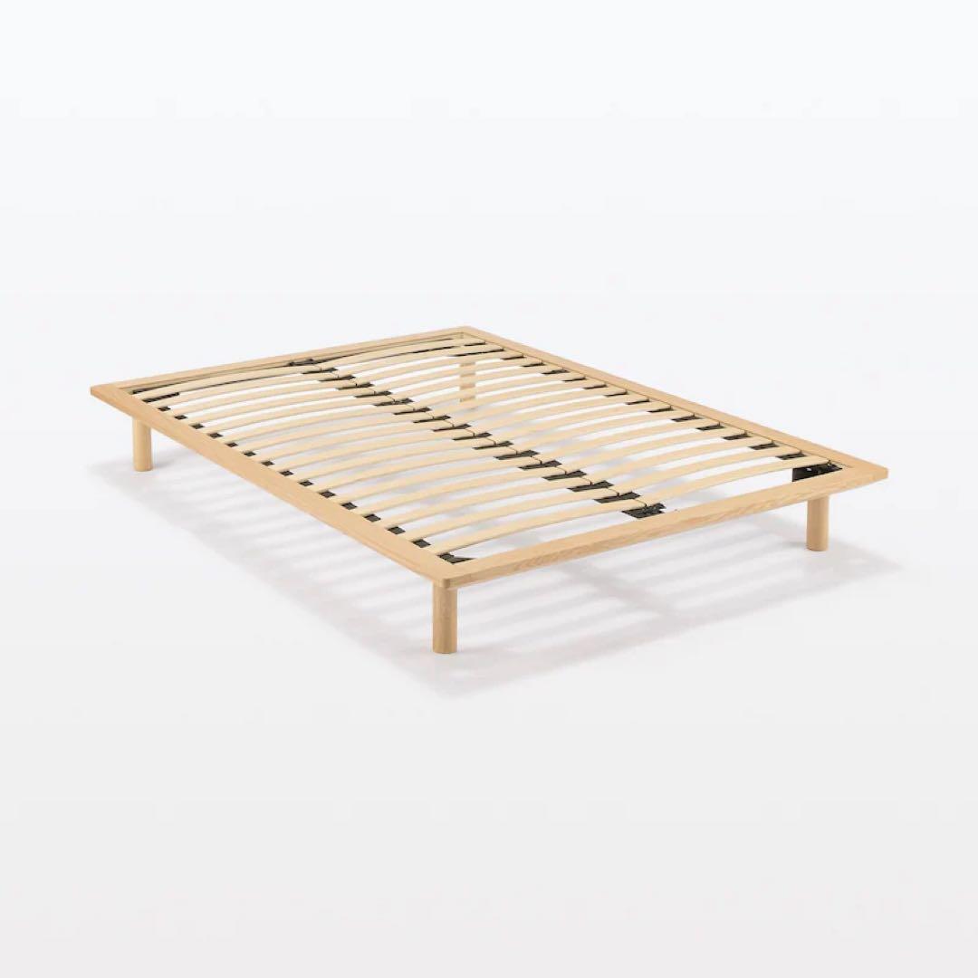 無印良品　セミダブル　すのこベッド