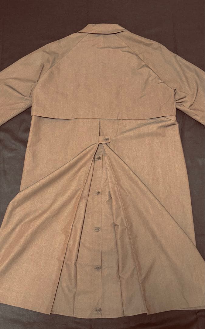 ヤエカ YAECA SOUTIEN COLLAR COAT LONG ブラウン