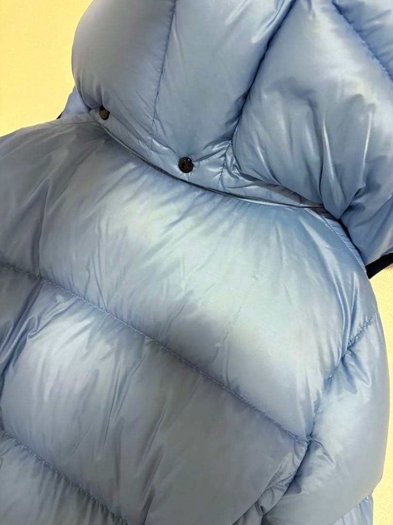 新品未使用 タグ付き モンクレール MONCLER ブルー ショート ダウン