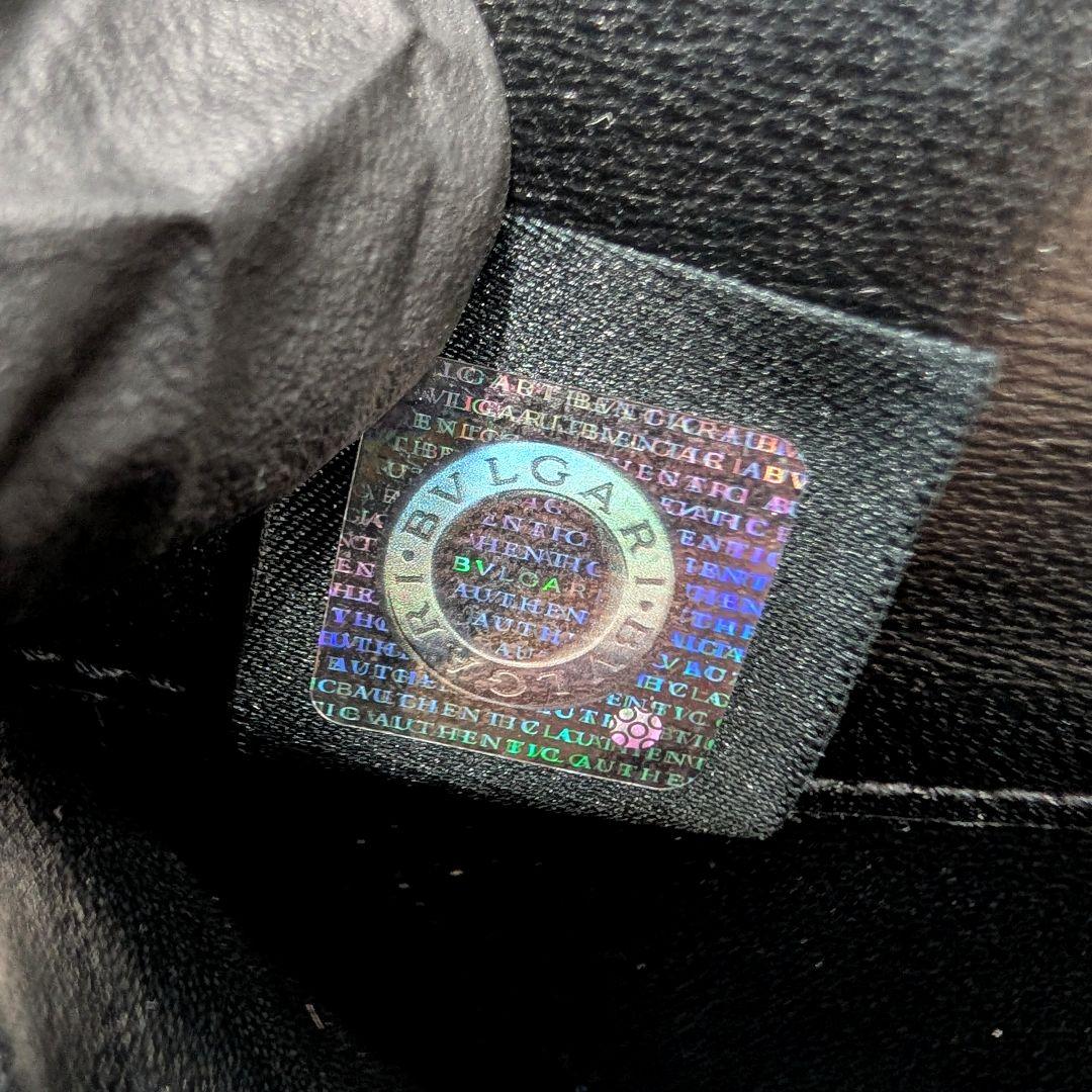 BVLGARI ビーゼロワン ブルガリマン 長財布 ロゴクリップ 現行モデル 黒