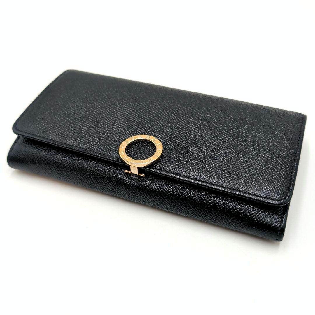 BVLGARI ビーゼロワン ブルガリマン 長財布 ロゴクリップ 現行モデル 黒