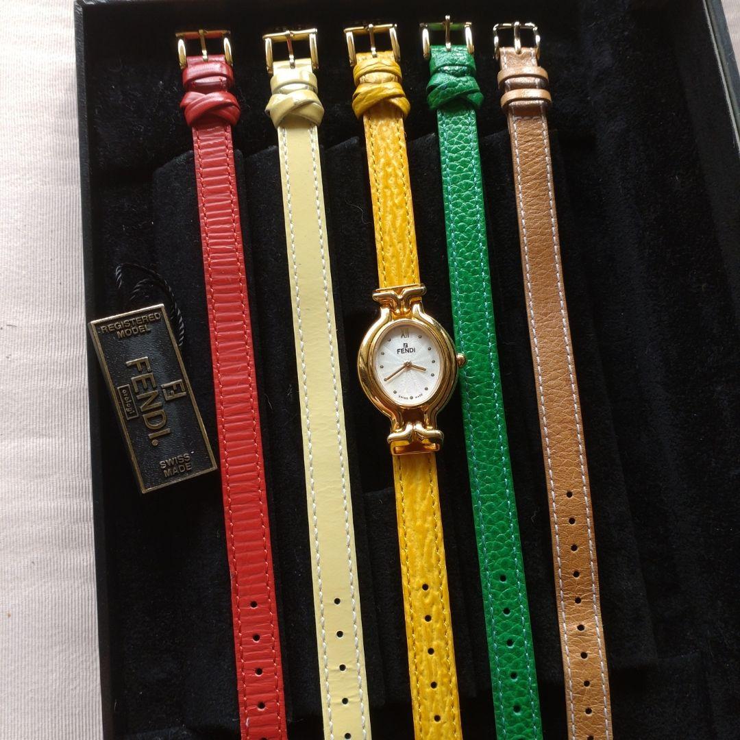 フェンディFENDI 腕時計　カメレオン （時計内部品交換済）レディース