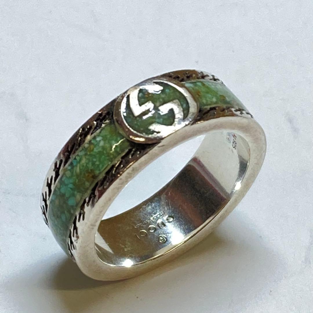 グッチ　GUCCI リング 9号　　　Ag925刻印あり　　　K488