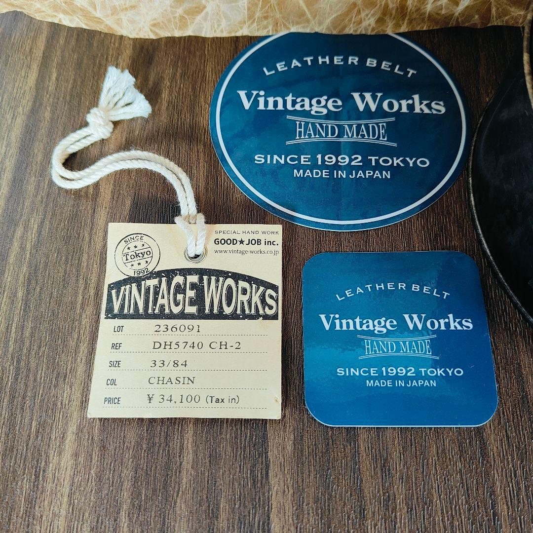 【新品未使用 付属品完備】極上コンチョベルト ヴィンテージワークス DH5740