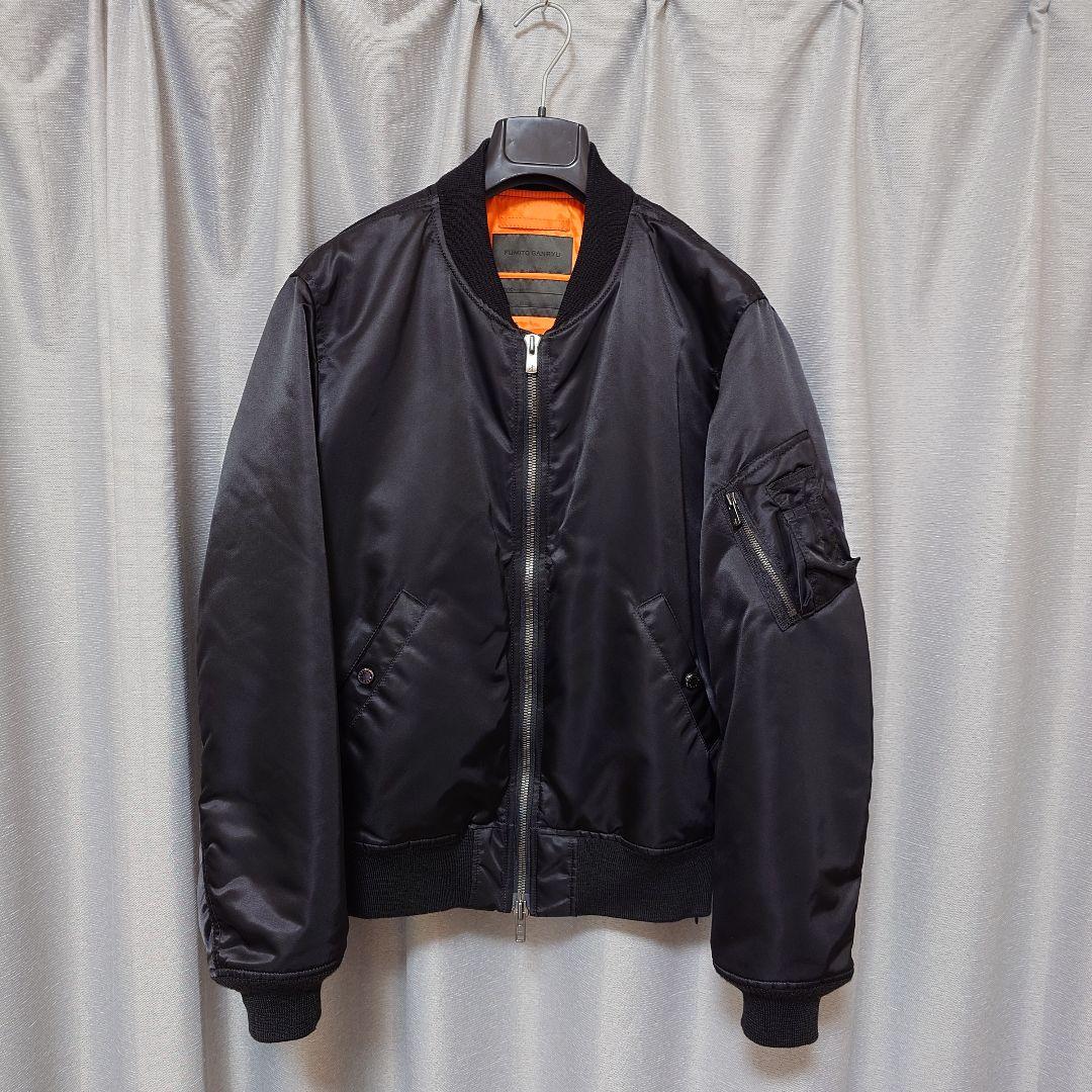 FUMITO GANRYU Ventilation MA-1 黒 サイズ2