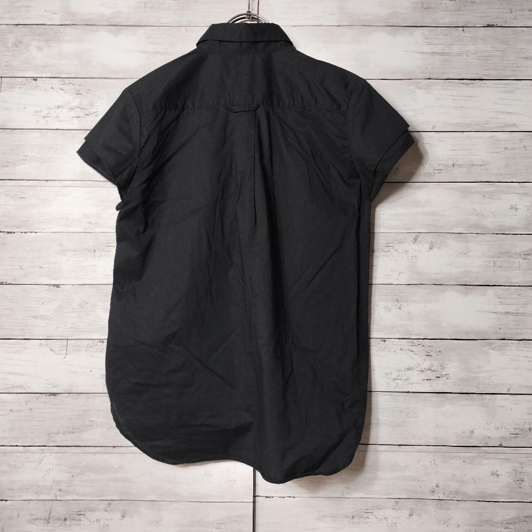Y's ワイズ ヨウジヤマモト 半袖シャツ アシンメトリー コットン 綿