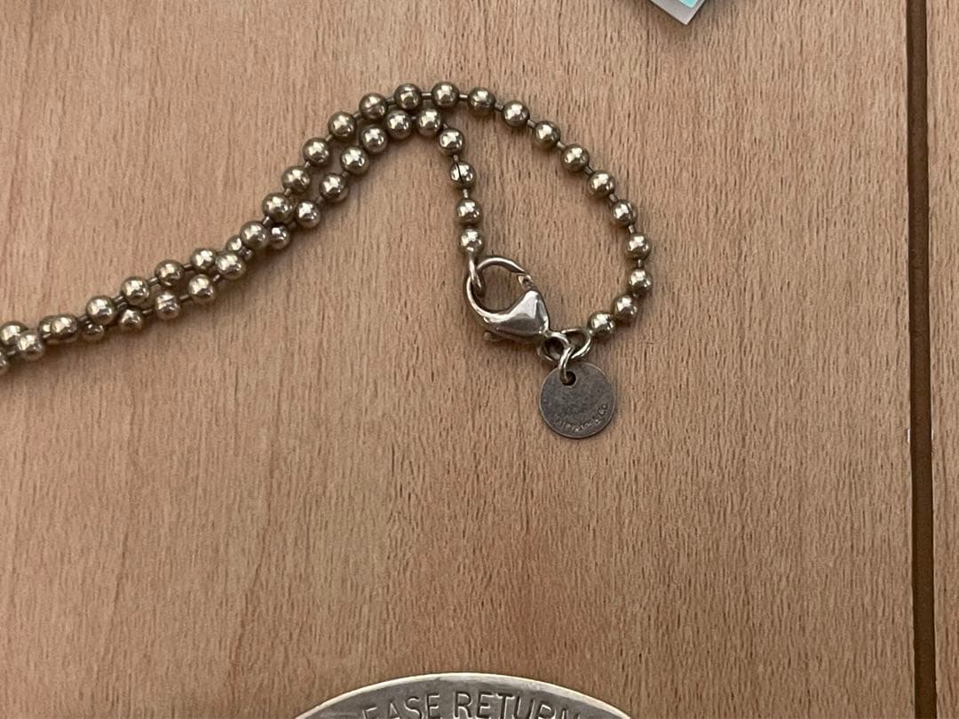 ヴィンテージ Tiffany & Co. ドッグタグ　ネックレス ティファニー