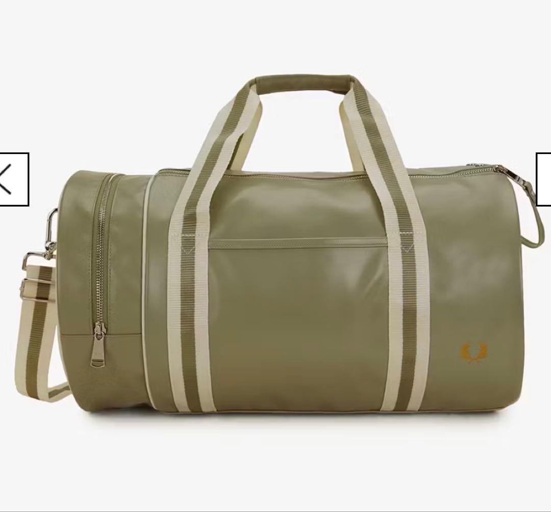 【新品未使用、タグ付き】フレッドペリー Classic Barrel Bag