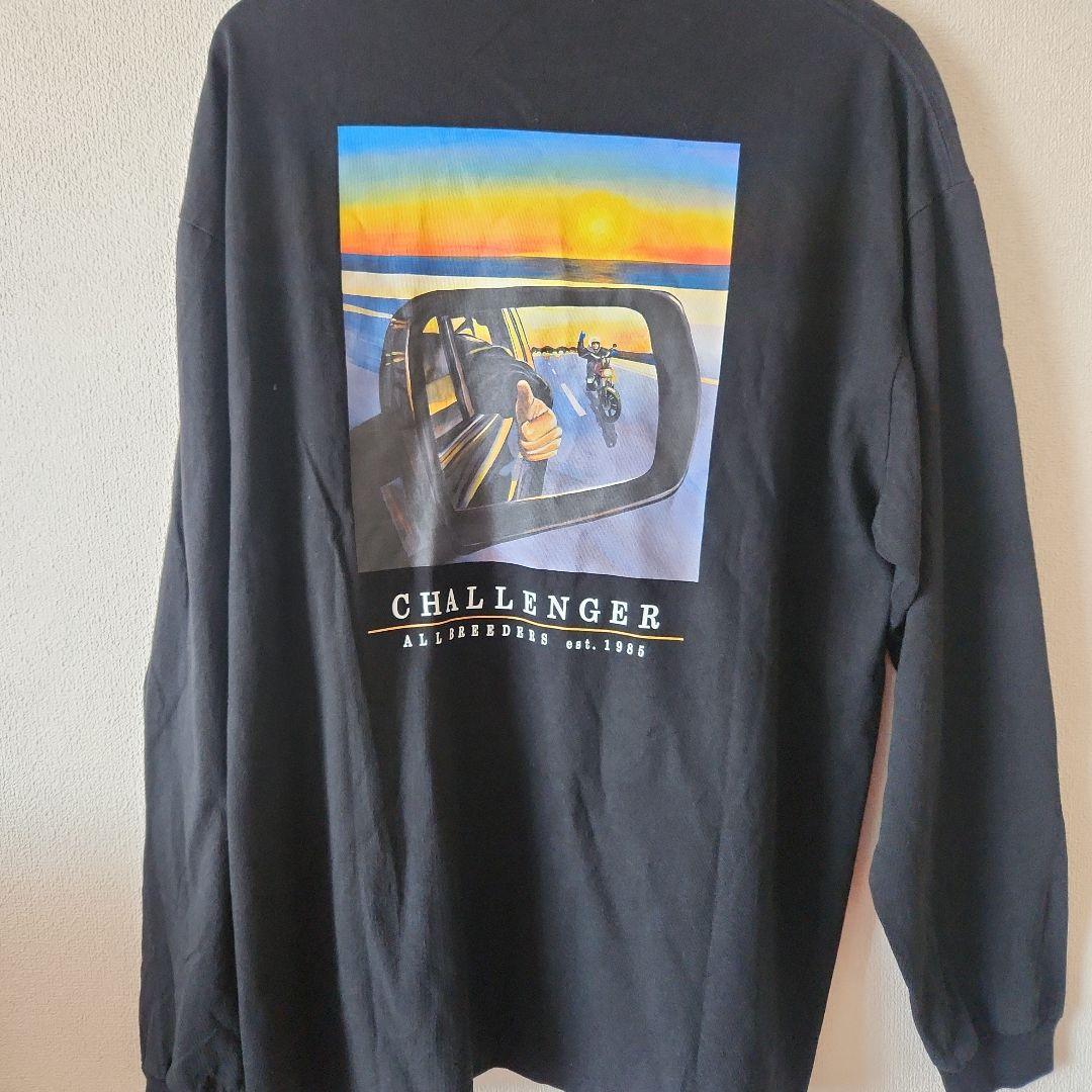XL CHALLENGER　L/S SUNSET DRIVE TEE　BLACK