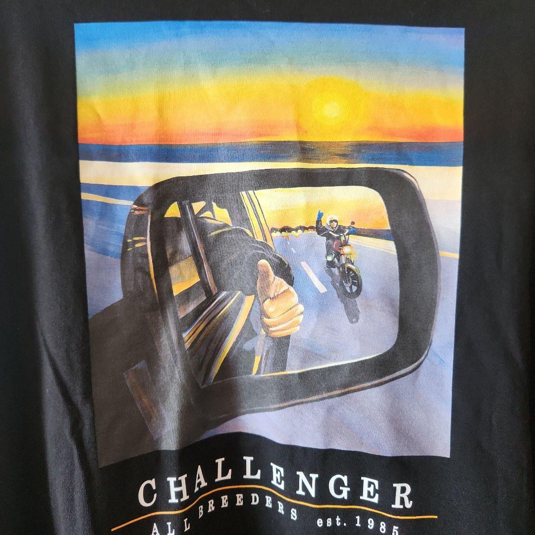 XL CHALLENGER　L/S SUNSET DRIVE TEE　BLACK