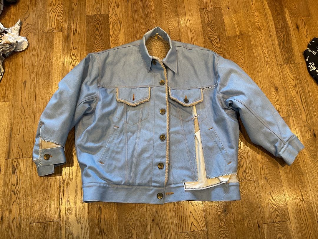 kolor ライトブルー デニムジャケット