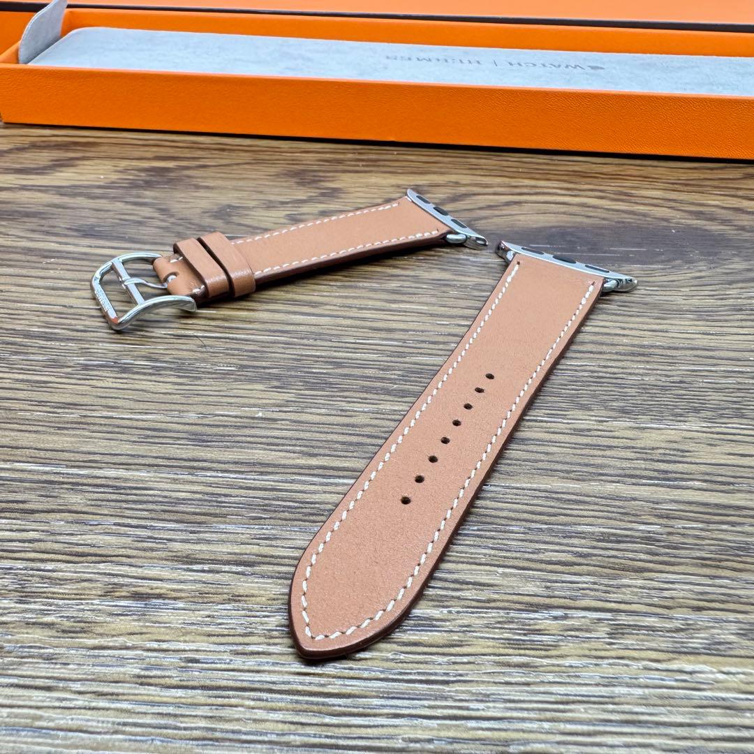 2477 Apple Watch エルメス　ゴールド　ブラウン　HERMES