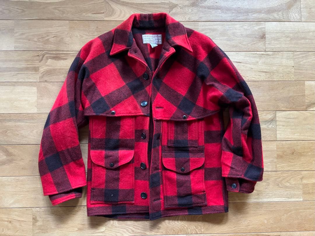 美品 FILSON フィルソン ダブルマッキーノクルーザージャケット40サイズ