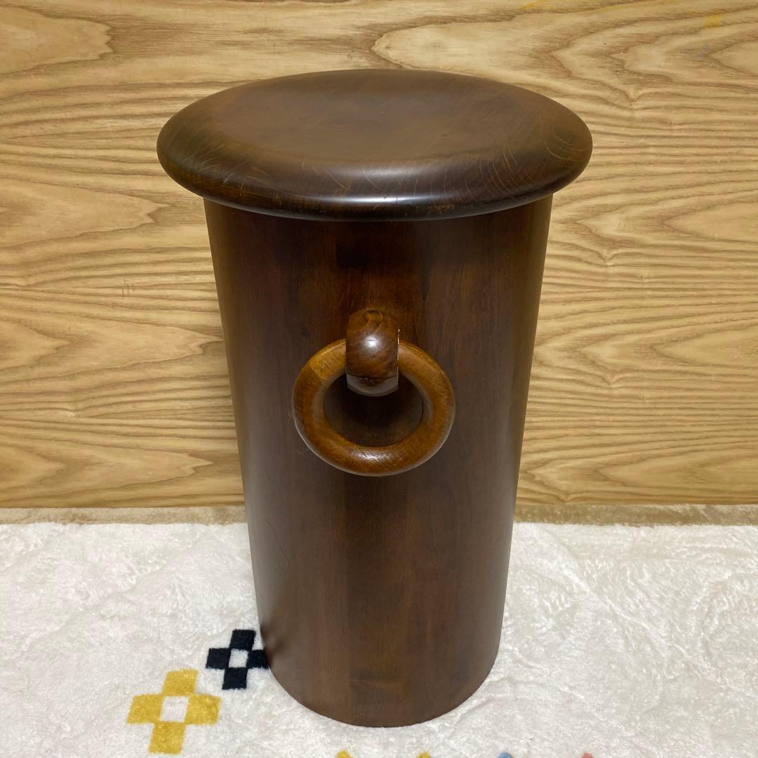 ドマン　傘立て　収納　無垢材　アンティーク　ほぼ未使用