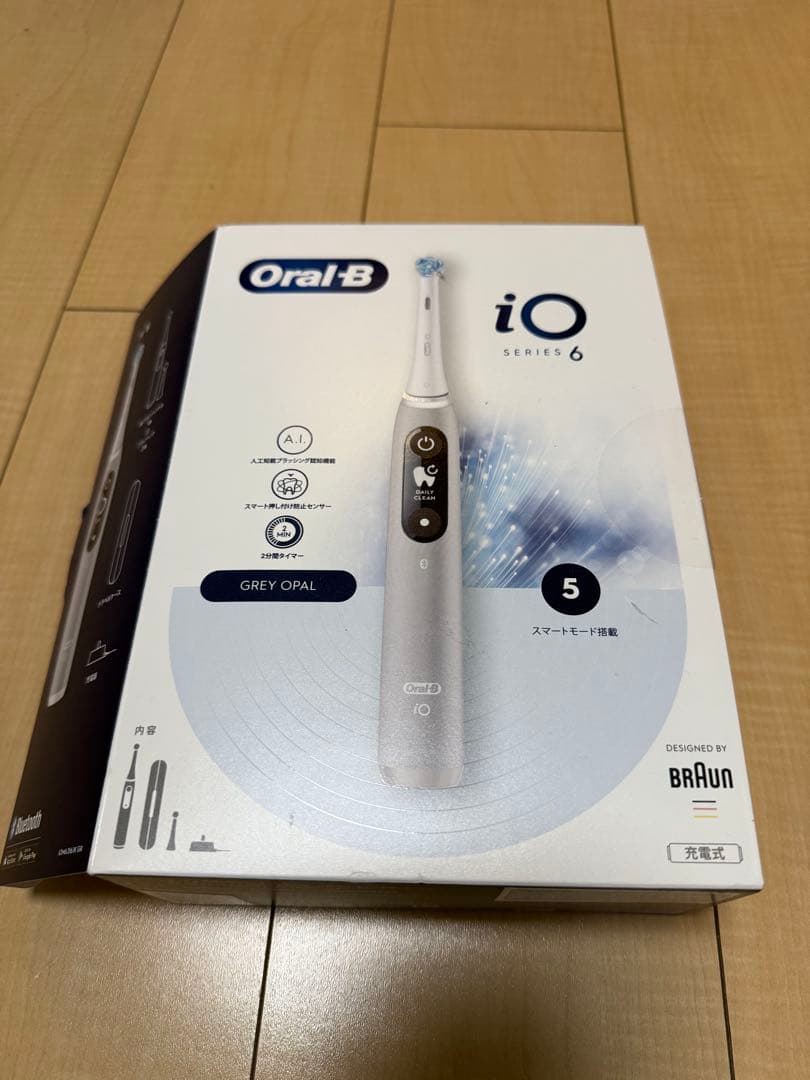 Oral-B iO Series 6 Grey Opal 本体　付属品完備