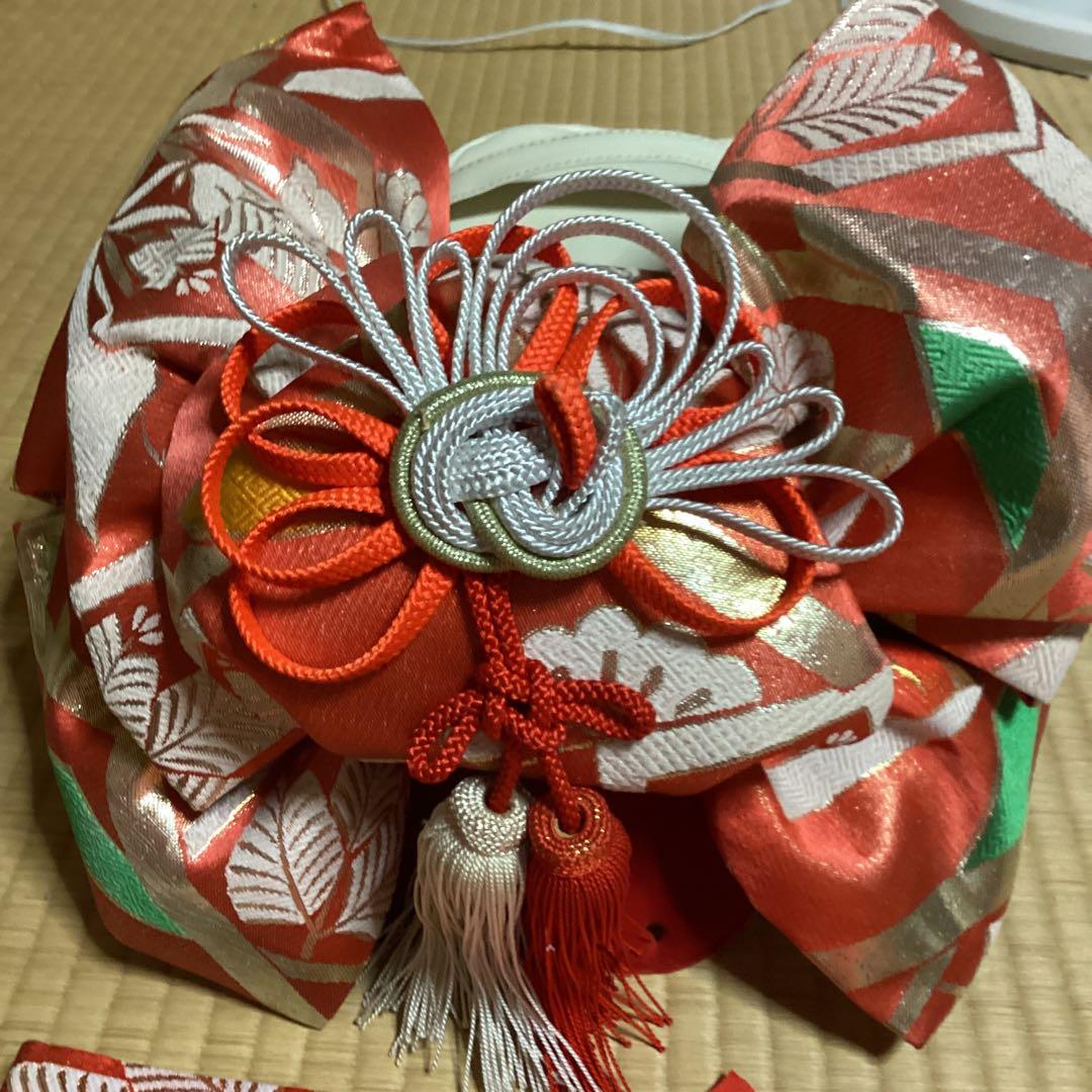 七五三7歳フルセット　帯幅19センチ　草履21センチ