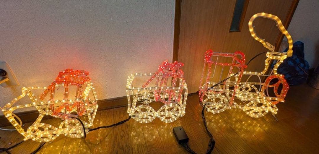 イルミネーション　汽車　トレイン　電飾