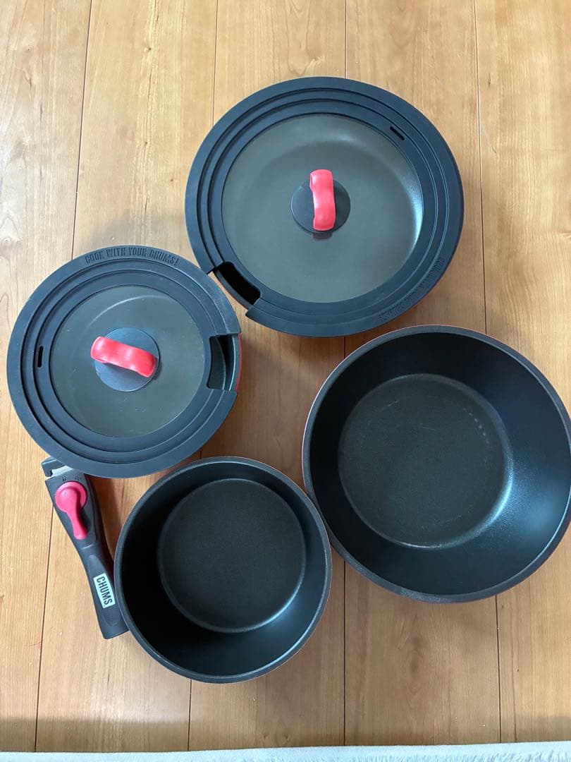 CHUMS アウトドア チャムス クックウェア セットCH621917