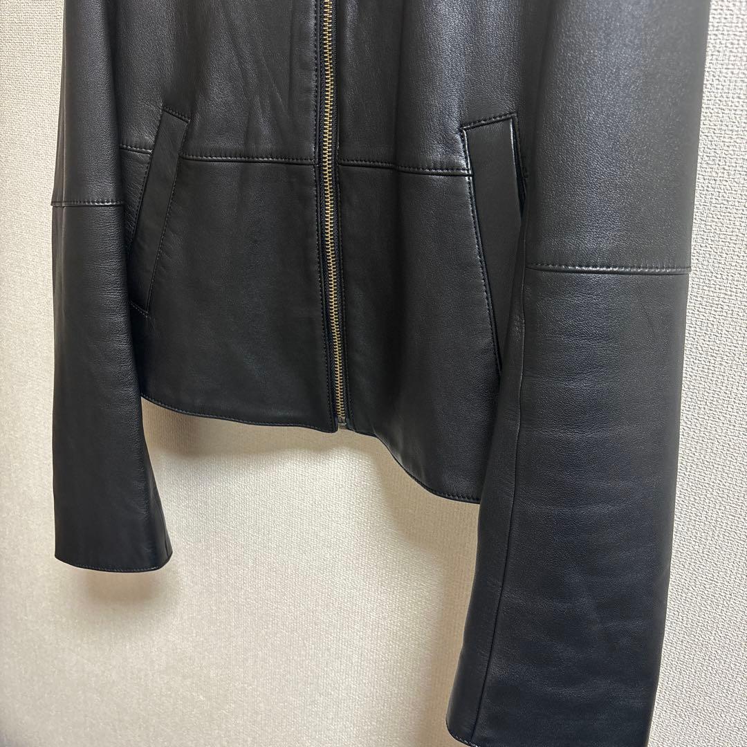 ジジ　セオリーリュクス　ライダース　レザージャケット　黒　ブラック　38号