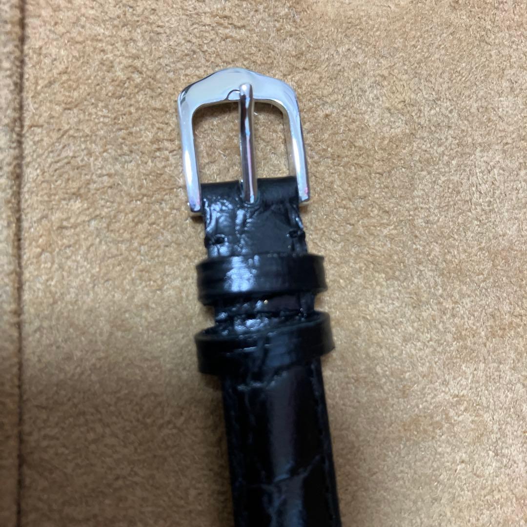 CREADOR 腕時計(クォーツ) 12pダイヤpt900革ベルト