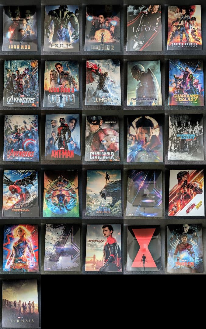 マーベル・MCUパンフレット26冊セット