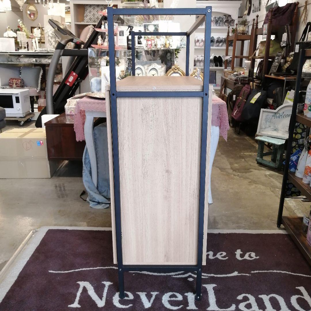 ホームテイスト GREACK グリック ヴィンテージレンジ台 食器棚 ラック