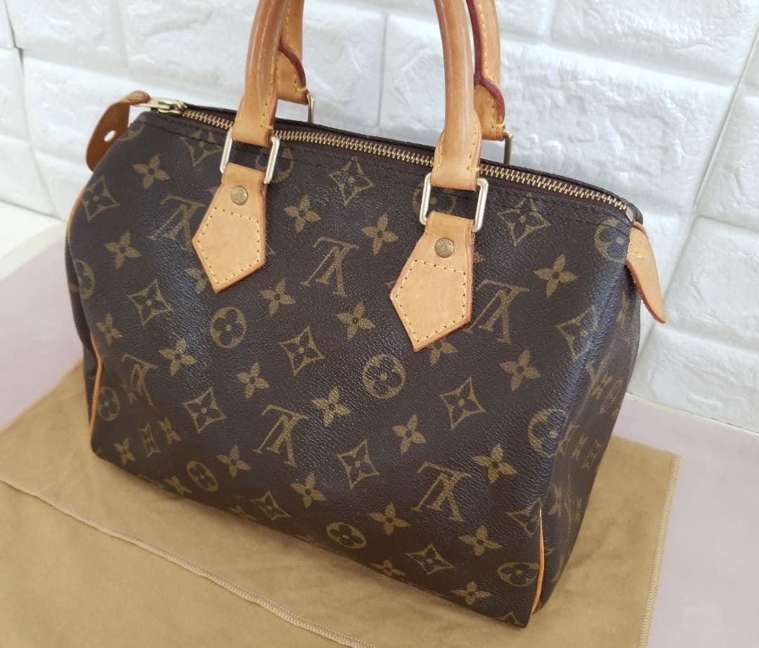 Louis Vuitton スピーディ25 カデナ・キー ショルダーストラップ