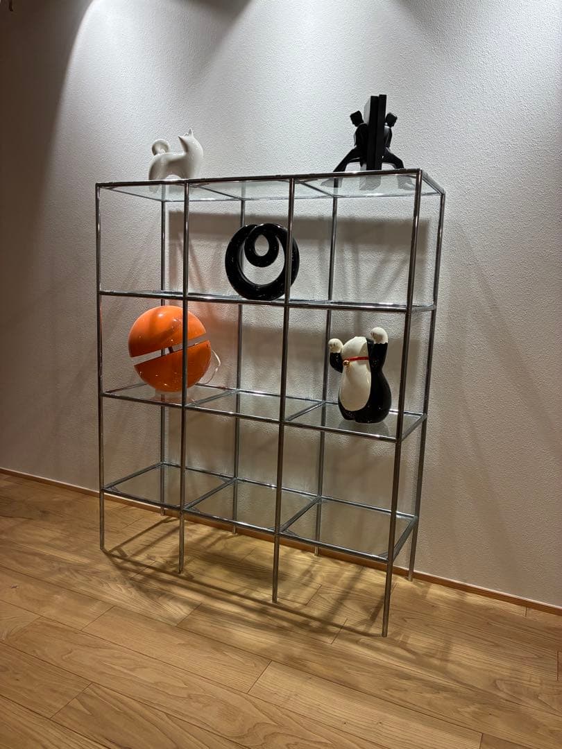 ポストモダン　ミッドセンチュリー　飾り棚