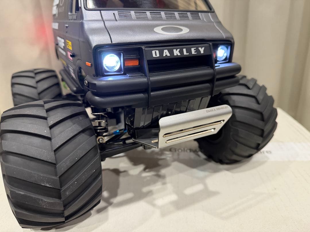 タミヤ ランチボックス ブラックエディション 組立済屋外未走行 メカ付きOP多数