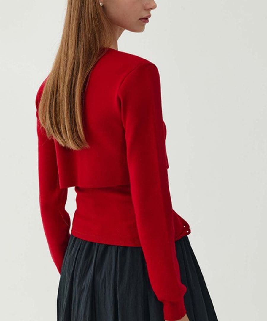 Fano S'tudios ツーピースニットカーディガン